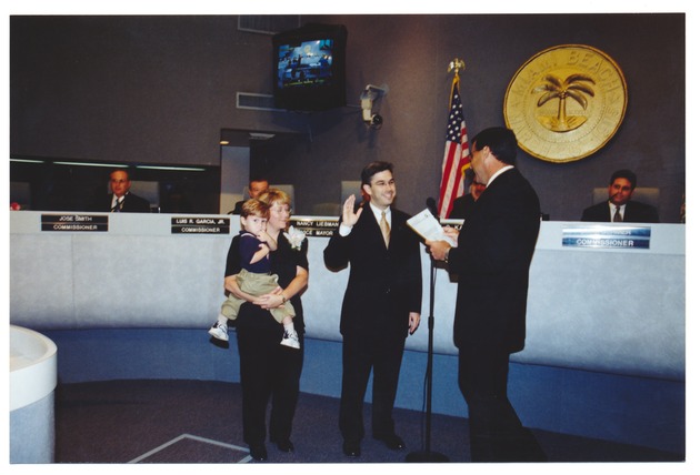 Jorge M. Gonzalez Taking Oath