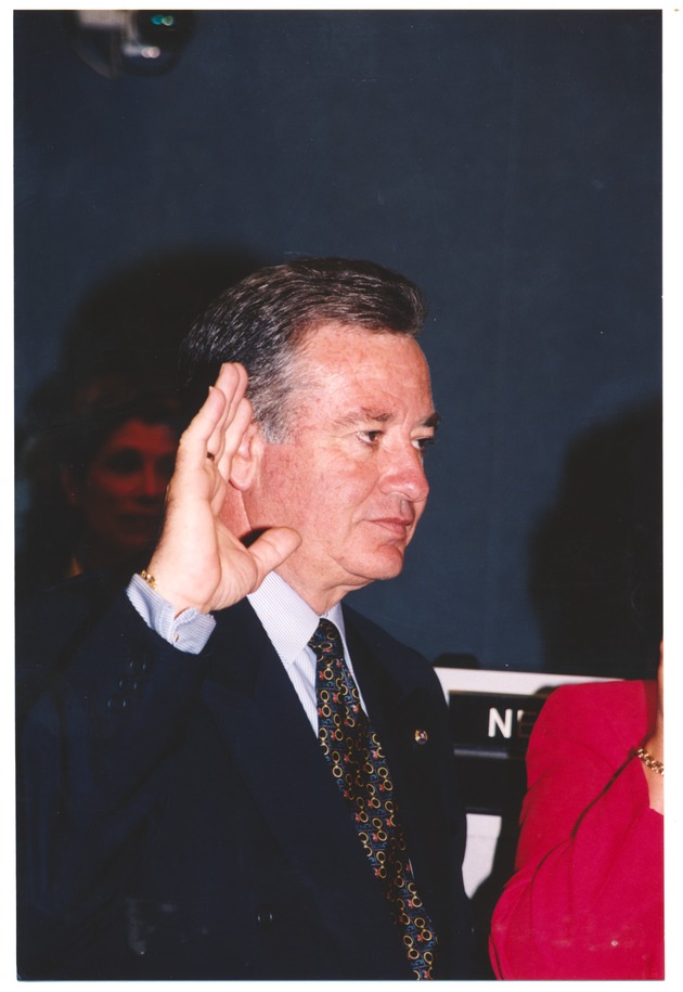 City official Taking Oath