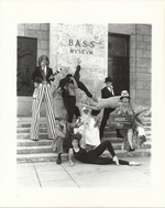 Photographs of Artists Dressed Up in Front of the Bass Museum