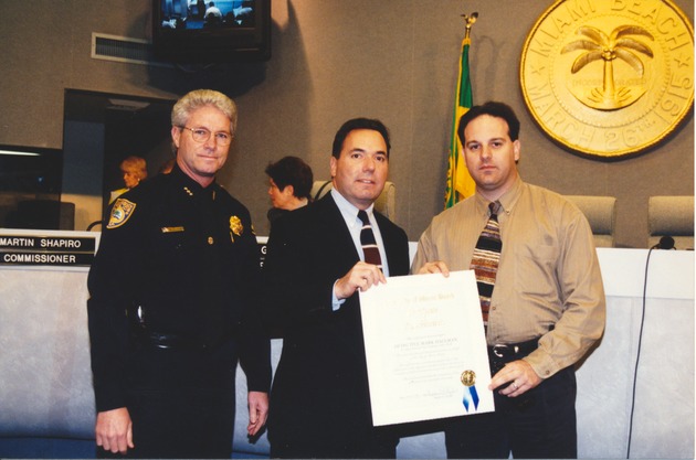 Certificate of Appreciation to Detective Mark Hallam - Image 1