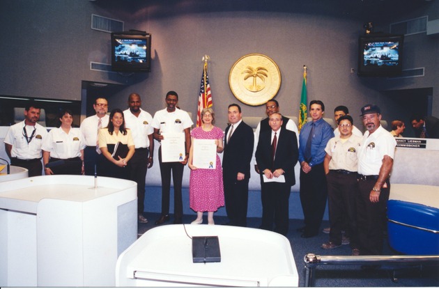 Presentation to Public Works Director Julio Grave De Peralta Proclaiming National Public Works Week - Image 1
