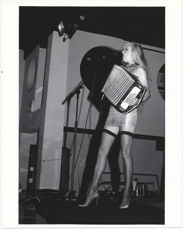 Accordian player during festival - 