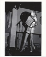 Accordian player during festival