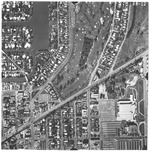 Aerial views of the western side of Miami Beach, between Dade Boulevard and the Government Cut