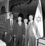 Abe Resnick, Israel Kneset and Dov Shilansky