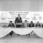 City Council members at South Pointe Pops Concert Series