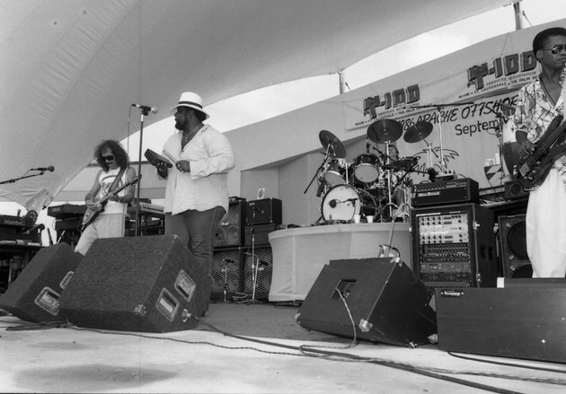 Apache Offshore Boat Race Concert, September 27, 1986 - Negative: [Santana Concert at the 1986 Apache Offshore Boat Race]