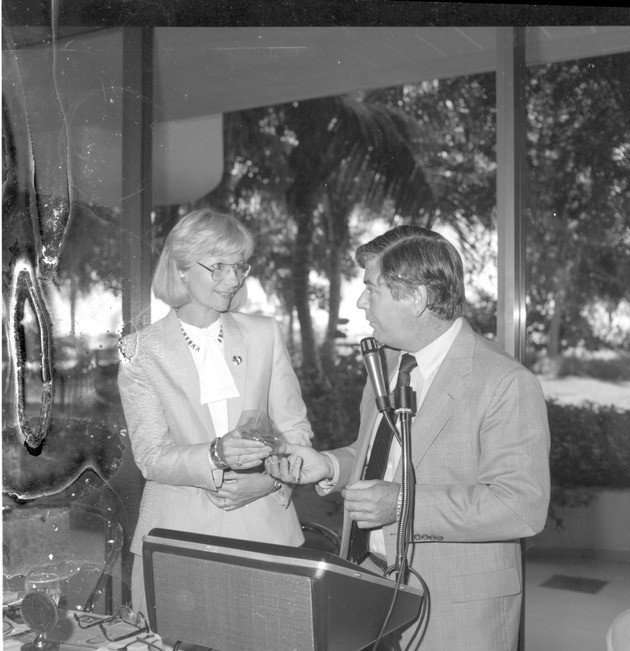 City Hall employees and meetings, 1980s - Negative: [View of City Hall employees]