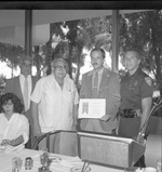 Kiwanis and City Officials presenting awards to police and city workers