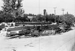 Forty First Street and Collins Avenue, construction site, 1977
