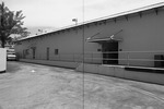 Electric utilities buildings, possibly at the Port of Miami, 1977