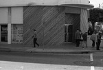 Mock commission meeting with Miami Beach City Commissioner Elayne Weisburd, 1977
