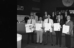 Miami Beach Commissioners and Mayor during Commission Meetings and Proclamations, 1990s