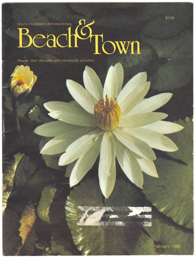 South Florida's International Beach & Town - Periodical, cover: South Florida's International Beach & Town