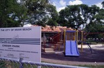 [1990/2010] Crespi Park playground on Crespi Boulevard