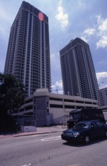 Blue and Green Diamonds on Collins Avenue
