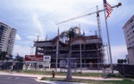 Akoya Condominium under construction on Collins Avenue