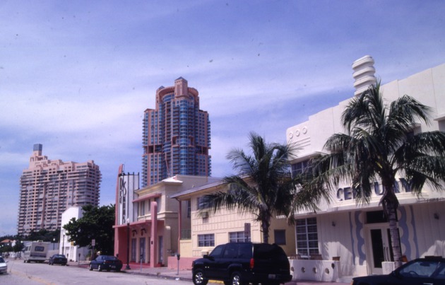 Portofino Tower and other buildings south of 5th Street