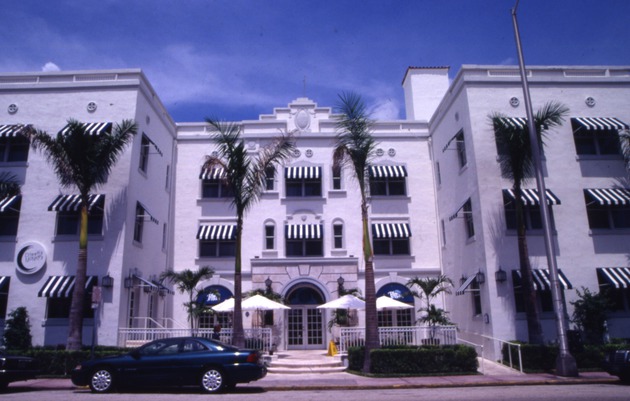 Entrance of Blue Moon Hotel