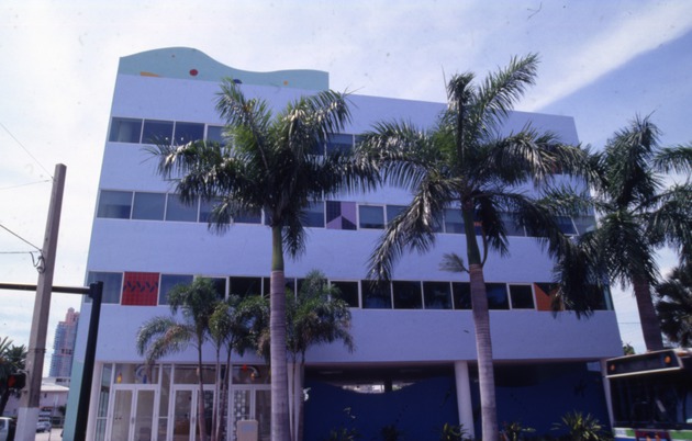 Palms Covering Building on 5th Street