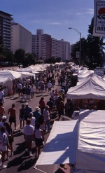 Guests exploring the Festival of the Arts