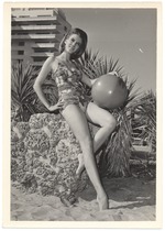 [1960] Peggy Slankard - modeling scene