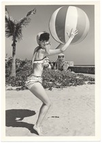Gail Andrea - beach modeling scene