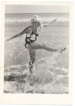 Elizabeth Alexandria - beach modeling scene
