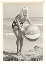 Elizabeth Alexandria - beach modeling scene