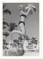 Carol Joyce - beach modeling scene