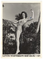 Sue Winters - beach modeling scene