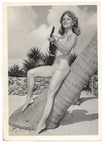 Diane Bernath - beach modeling scene