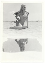 Carol Vitale - beach modeling scene
