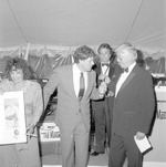 [1986] Images from an art event with Mayor Alex Daoud and Ted Martin