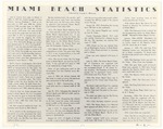 [1942-08-01] Carl G. Fisher Album Miami Beach Statistics