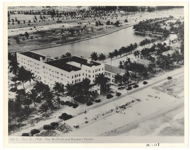 Wofford and Breakers Hotels - Recto Photograph