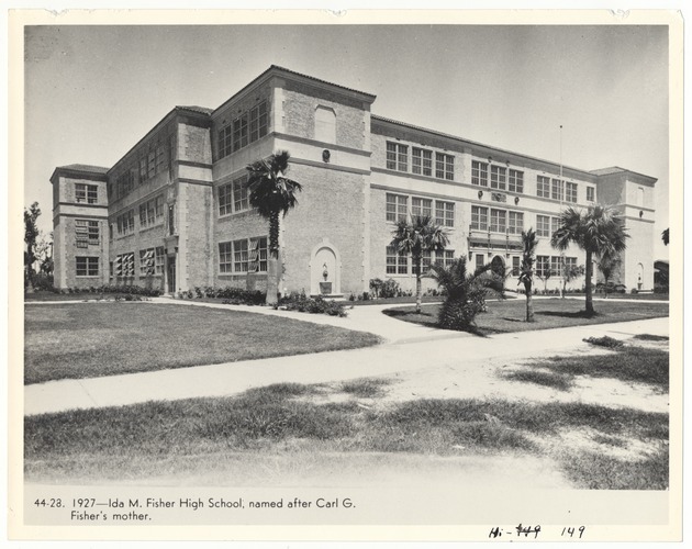 Ida M. Fisher High School - Recto Photograph