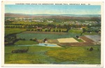 [1950] Panorama from Longue Vue Observatory, Mohawk Trail, Greenfield Mass.