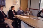 [1991] Israeli Consul General Moshe Liba media event