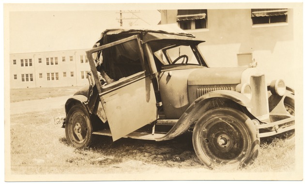 Chevrolet Coupe located in the rear of the Miami Beach Paint Co. between 7th & 8th Collins - 