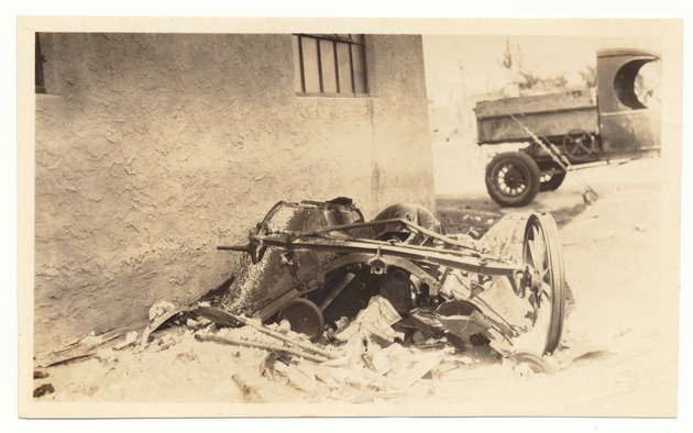 Ford Chassis located north of Rony Plaza Garage - Recto Photograph