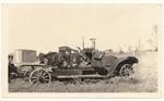 [1927-02-23] Cadillac Touring located on lot north of Gulf Refining Co.