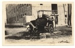 [1926-12-09] Automobile located behind the Victoria Apartments