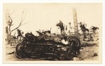 [1926-11-27] Buick Coupe upside down and half buried in the sand located south of 33rd Street and Collins