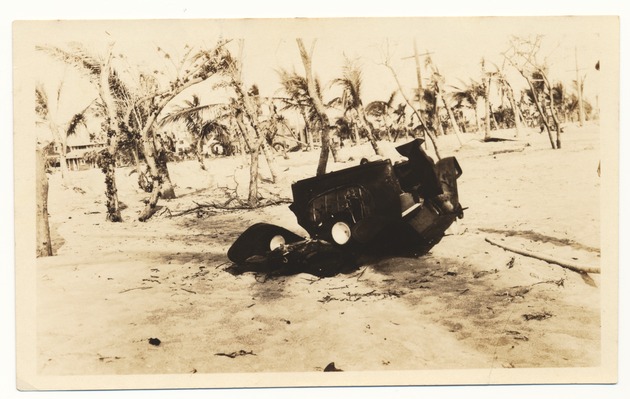 Ford Coupe located south of 34th Street and East of Collins - Recto Photograph