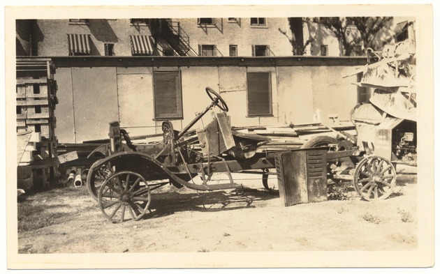 Ford Truck located north of Fleetwood Garage - Recto Photograph