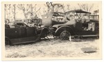 Buick Roadster and Ford Touring located at Shorty's Garage