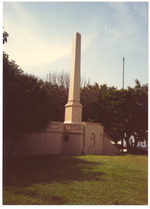 Monument on Scott Rakow Playground