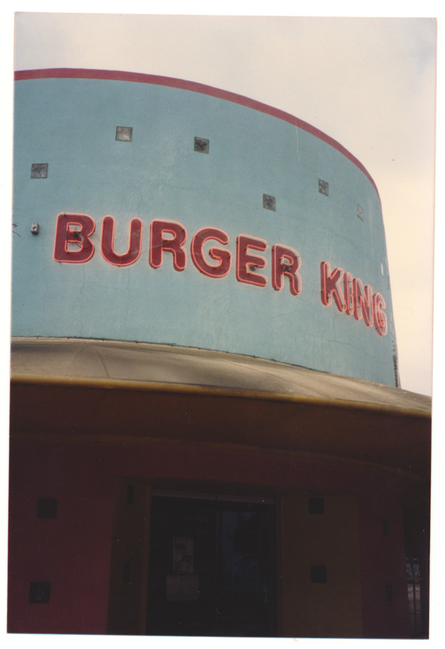 Entrance to Burger King - 
