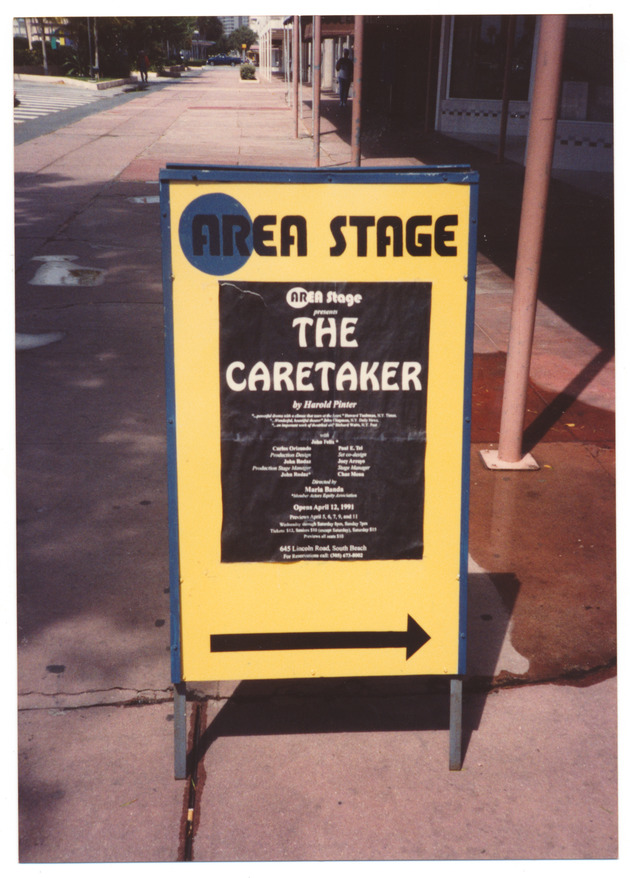 Area Stage sign - 